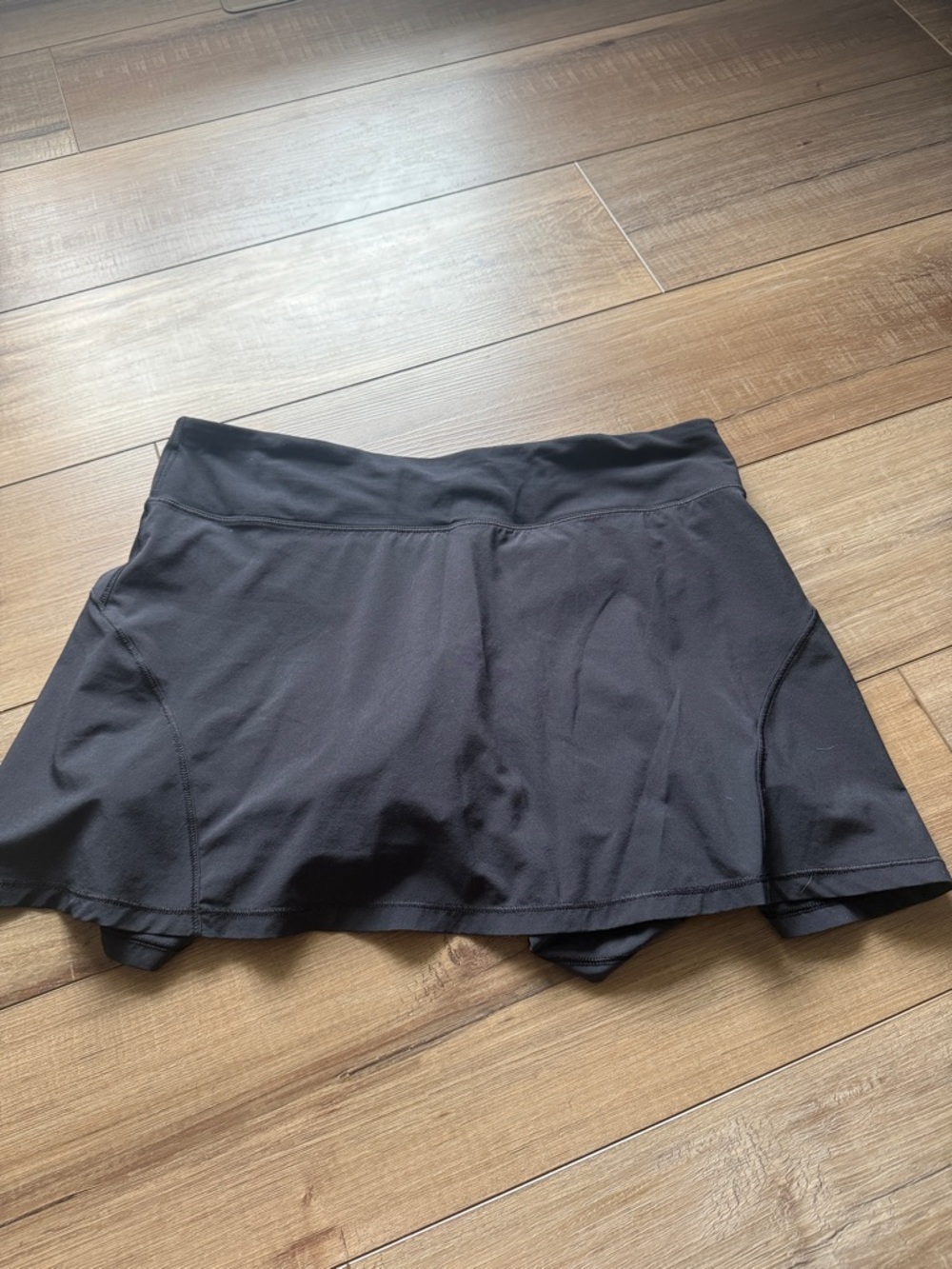 lululemon athletica Black Athletic Skort with Built-In Shorts